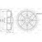 Valeo | Bremstrommel | 237016