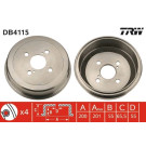 TRW | Bremstrommel | DB4115