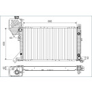 701163 Kühler, Motorkühlung