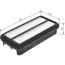 BOSCH 1 457 433 957 Luftfilter BOSCH 1 457 433 957 Luftfilter