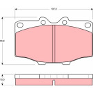 GDB352 Bremsbelagsatz, Scheibenbremse GDB352 Bremsbelagsatz, Scheibenbremse