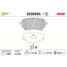 Valeo | Bremsbelagsatz, Scheibenbremse | 302849A