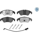 025 247 4319/PD Bremsbelagsatz, Scheibenbremse MEYLE-PD: Advanced performance and design.