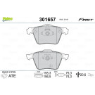 Valeo | Bremsbelagsatz, Scheibenbremse | 301657
