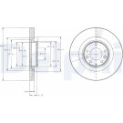 Delphi | Bremsscheibe | BG9104