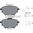 Textar Bremsbelagsatz, Scheibenbremse Q+ 2583901