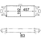 Mahle | Ladeluftkühler | CI 438 000S