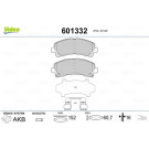 Valeo | Bremsbelagsatz, Scheibenbremse | 601332