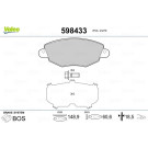 Valeo | Bremsbelagsatz, Scheibenbremse | 598433