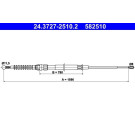 24.3727-2510.2 Seilzug, Feststellbremse 24.3727-2510.2 Seilzug, Feststellbremse