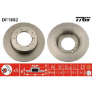 TRW | Bremsscheibe | DF1802