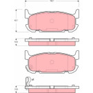 GDB3318 Bremsbelagsatz, Scheibenbremse