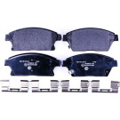 Hella | Bremsbelagsatz, Scheibenbremse | 8DB 355 015-241