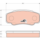 GDB3441 Bremsbelagsatz, Scheibenbremse COTEC GDB3441 Bremsbelagsatz, Scheibenbremse COTEC