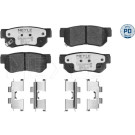 Meyle | Bremsbelagsatz, Scheibenbremse | 025 235 4314/PD