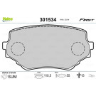 Valeo | Bremsbelagsatz, Scheibenbremse | 301534