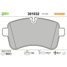301032 Bremsbelagsatz, Scheibenbremse ESSENTIAL