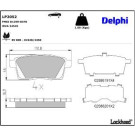 Delphi Bremsbelagsatz, Scheibenbremse LP2052