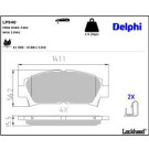 Delphi Bremsbelagsatz, Scheibenbremse LP940