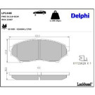 Delphi Bremsbelagsatz, Scheibenbremse LP1448