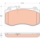 GDB1822 Bremsbelagsatz, Scheibenbremse GDB1822 Bremsbelagsatz, Scheibenbremse