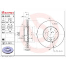 Brembo | Bremsscheibe | 09.D211.11