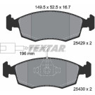 Textar Bremsbelagsatz, Scheibenbremse Q+ 2542901