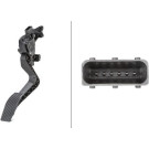 Hella | Sensor, Fahrpedalstellung | 6PV 010 175-701