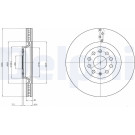 Delphi | Bremsscheibe | BG9109C