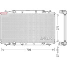 Denso | Kühler, Motorkühlung | DRM40041