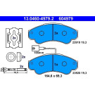 13.0460-4979.2 Bremsbelagsatz, Scheibenbremse