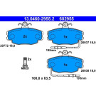 13.0460-2955.2 Bremsbelagsatz, Scheibenbremse
