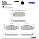 Delphi Bremsbelagsatz, Scheibenbremse LP1931