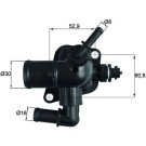 Mahle | Thermostat, Kühlmittel | TI 251 88D