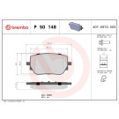 Brembo Bremsbelagsatz, Scheibenbremse PRIME LINE P 50 148