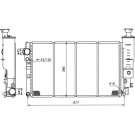 NRF | Kühler, Motorkühlung | 50401