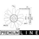 Mahle | Lüfterrad, Motorkühlung | CFW 90 000P