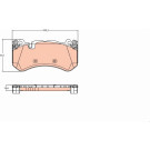 GDB2220 Bremsbelagsatz, Scheibenbremse GDB2220 Bremsbelagsatz, Scheibenbremse
