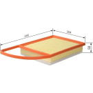 BOSCH F 026 400 220 Luftfilter