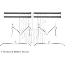 Blue Print ADBP480005 Zubehörsatz, Scheibenbremsbelag