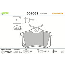 301681 Bremsbelagsatz, Scheibenbremse ESSENTIAL