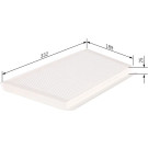 BOSCH 1 987 432 270 Innenraumfilter