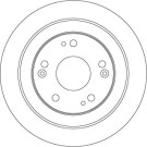 TRW | Bremsscheibe | DF6526