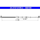 ATE | Seilzug, Feststellbremse | 24.3727-0199.2