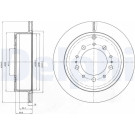 Delphi | Bremsscheibe | BG4275