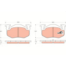 GDB1305 Bremsbelagsatz, Scheibenbremse COTEC