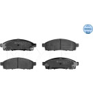 Meyle | Bremsbelagsatz, Scheibenbremse | 025 245 2916/W