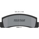 Textar | Bremsbelagsatz, Scheibenbremse | 2066001