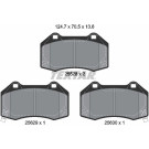 Textar Bremsbelagsatz, Scheibenbremse Q+ 2552803