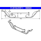 ATE | Feder, Bremssattel | 11.8116-0197.1